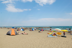 Unser Badestrand.